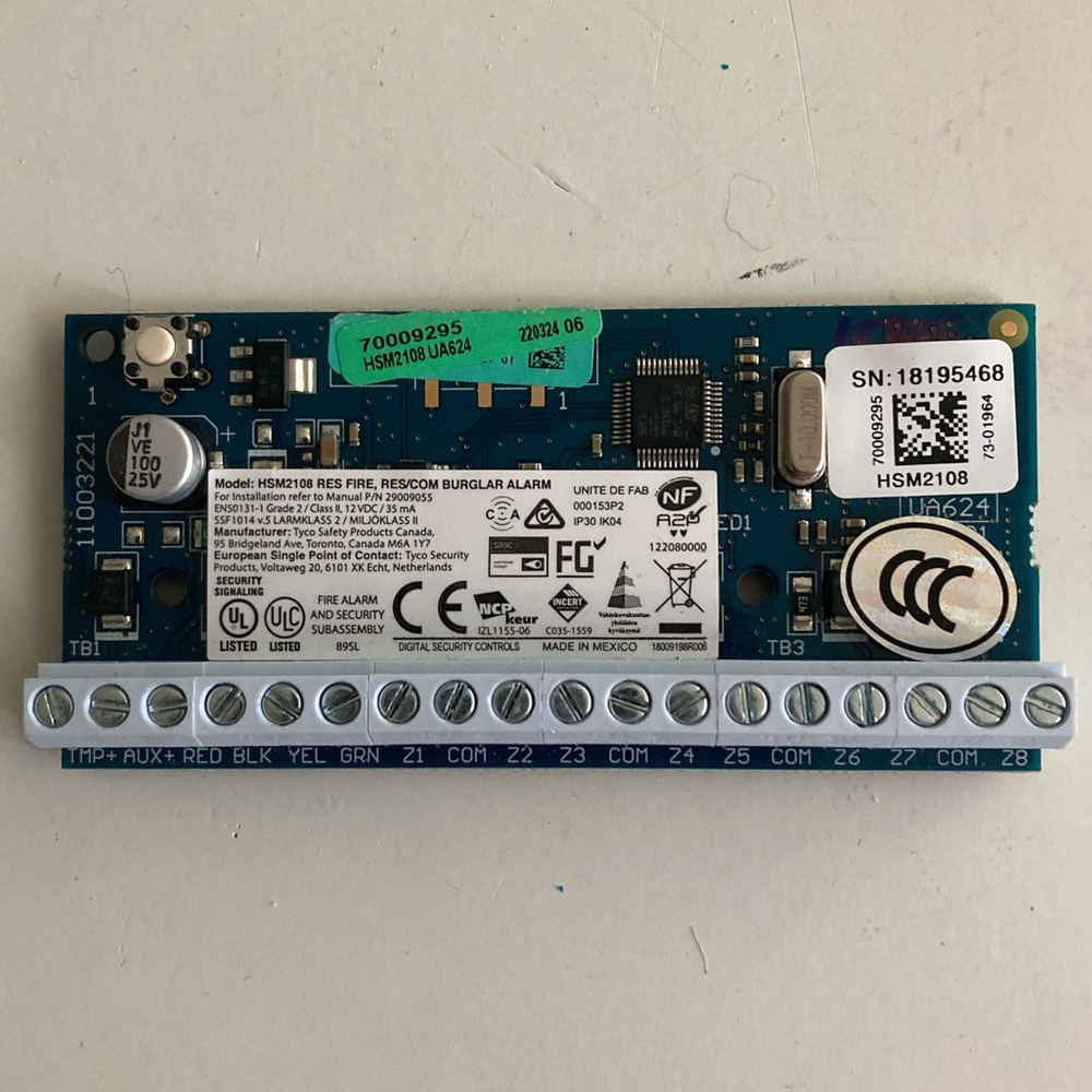 dsc powerseries neo hsm2108 8 hardwired zone expander module